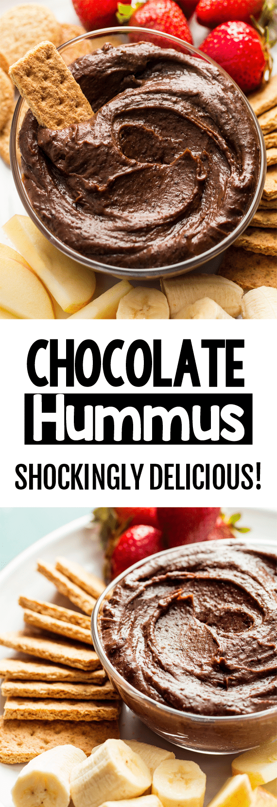 The Best Secretly Healthy Chocolate Hummus Recipe