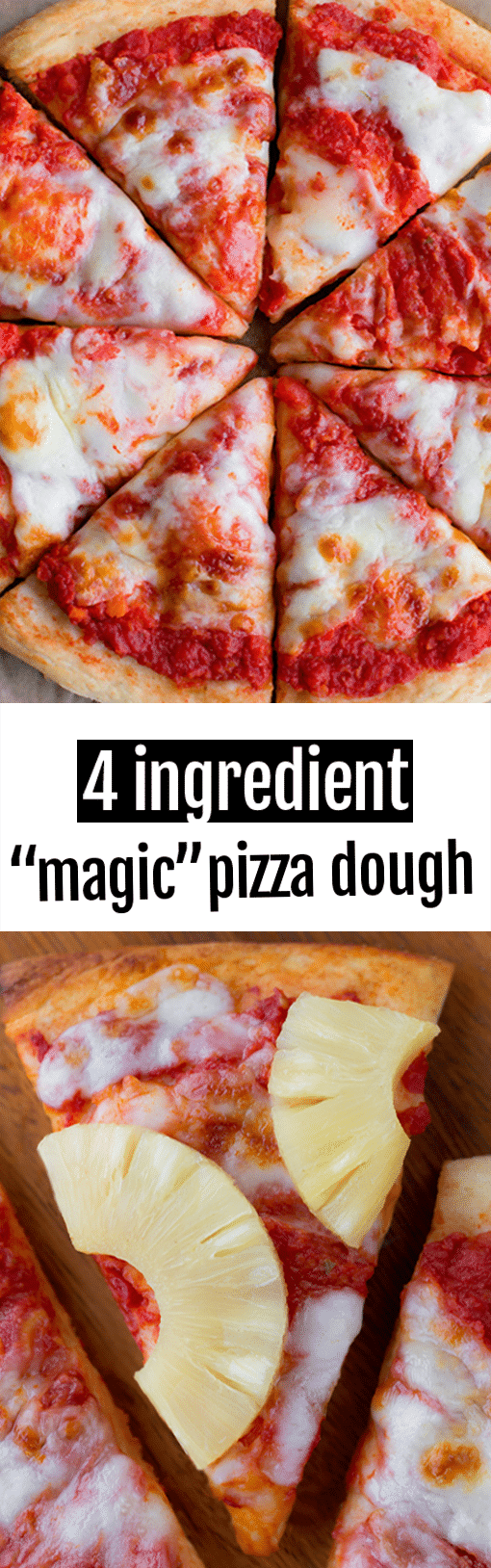 The Super Easy 4 Ingredient Pizza Dough Recipe