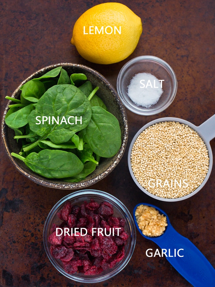 Acorn Stuffed Squash Ingredients