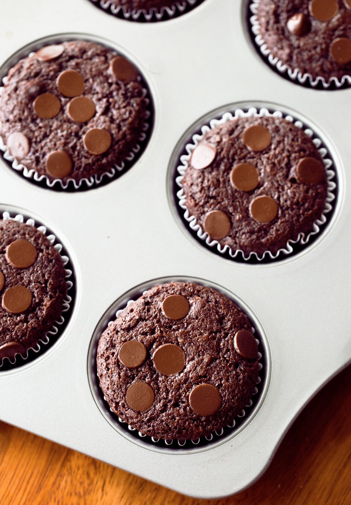 Chocolate Healthy Snack Muffins