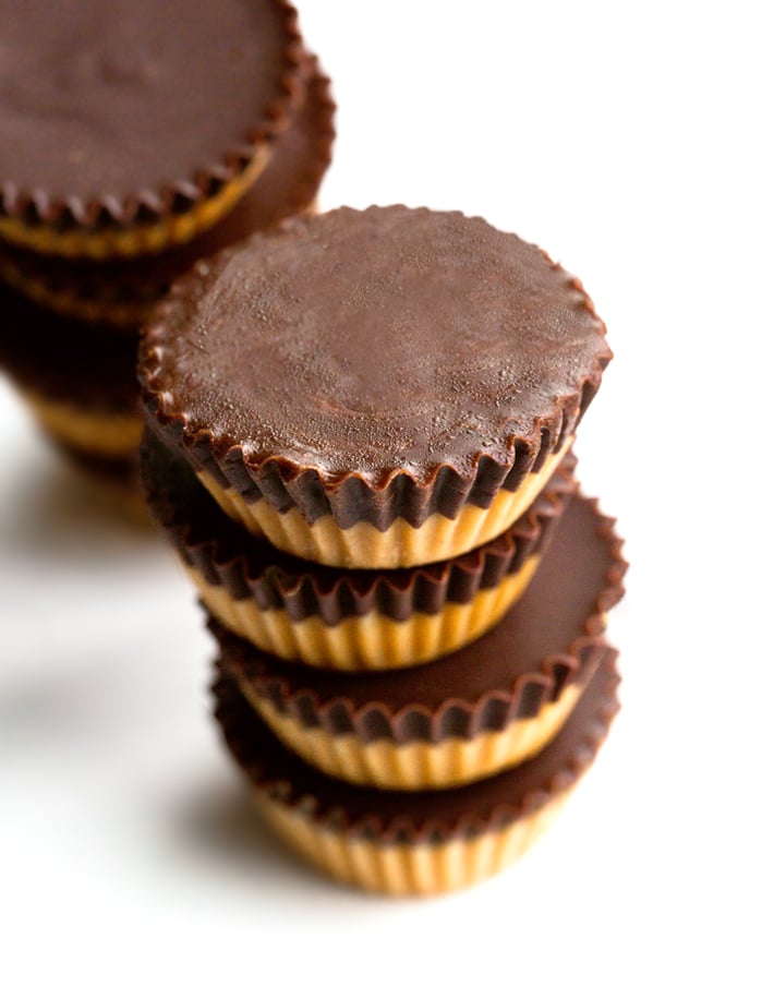 Peanut butter healthy chocolate cups 