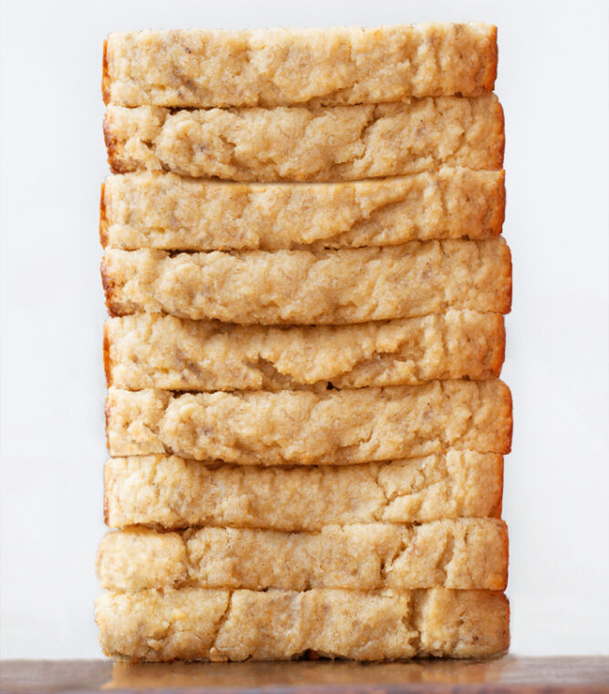 Almond Flour Banana Bread - NO Sugar Required!