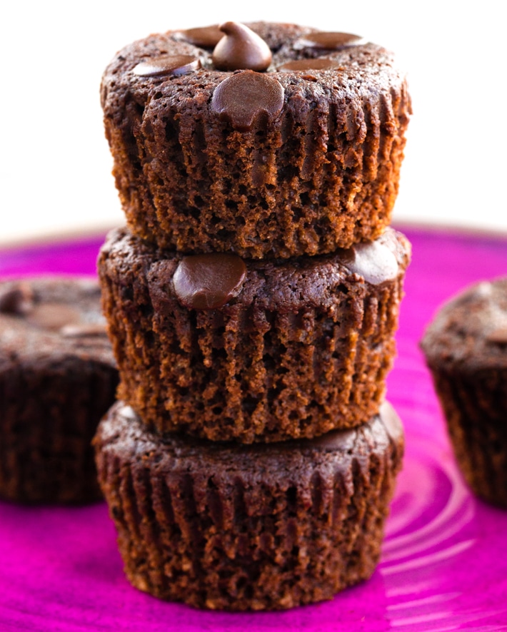 Low Fat Chocolate Muffins