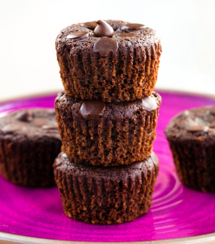 Low Fat Chocolate Muffins