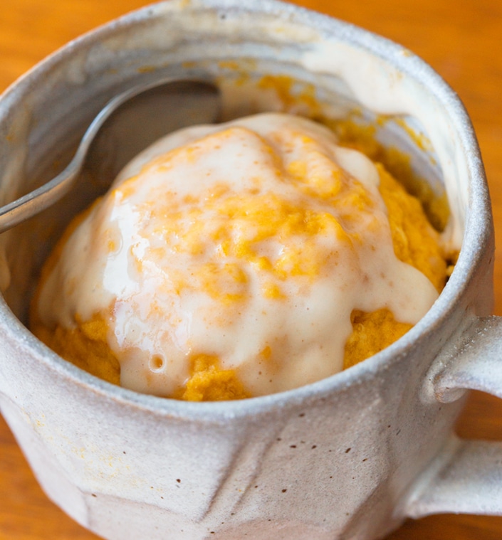 Vanilla Mug Cake No Egg  Eggless Vanilla Mug Cake {Microwave) » Foodies  Terminal