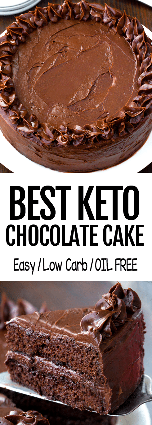 Keto Cake - The BEST Chocolate Recipe!