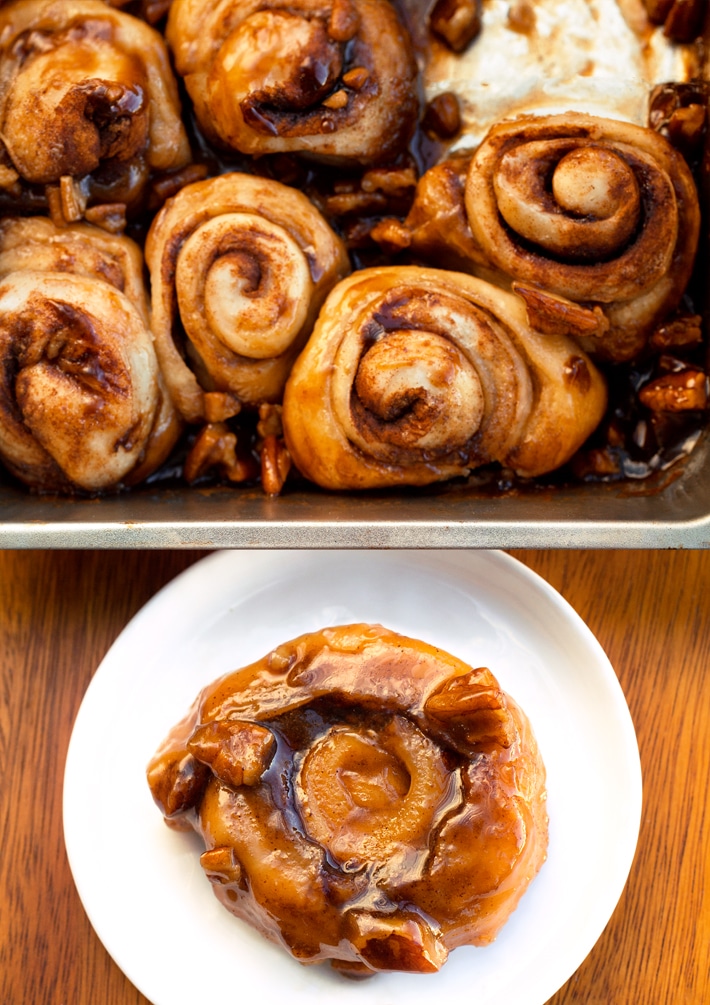 Semi Homemade Sticky Buns & Easy Clean Up! - This Mama Loves