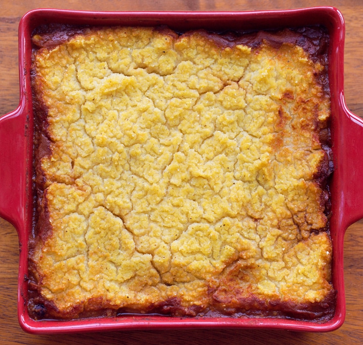 Vegetarian Tamale Pie