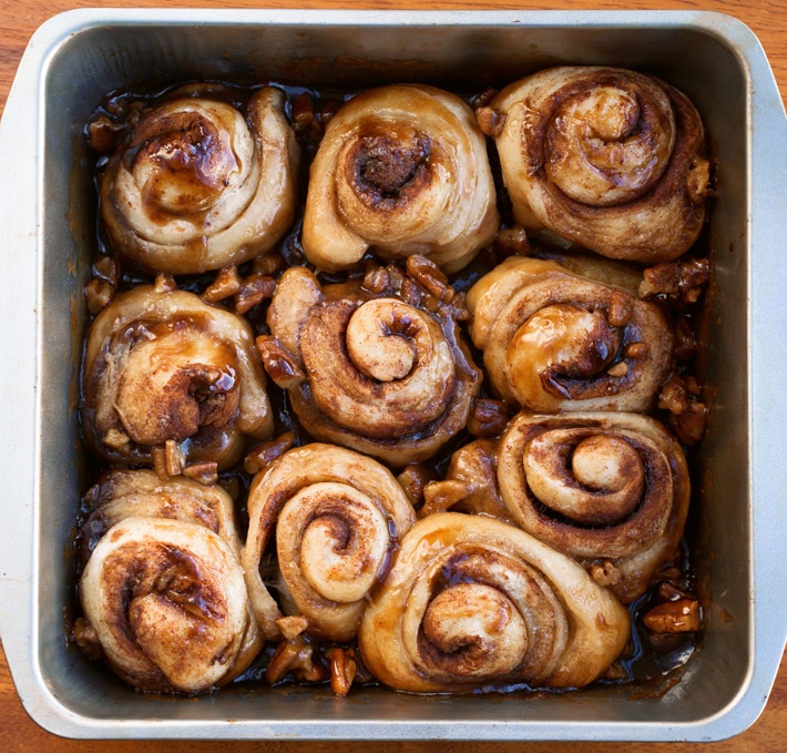 quicky sticky buns recipe