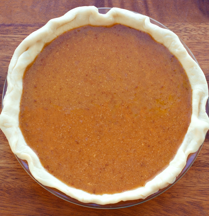 Whole Vegan Pumpkin Pie