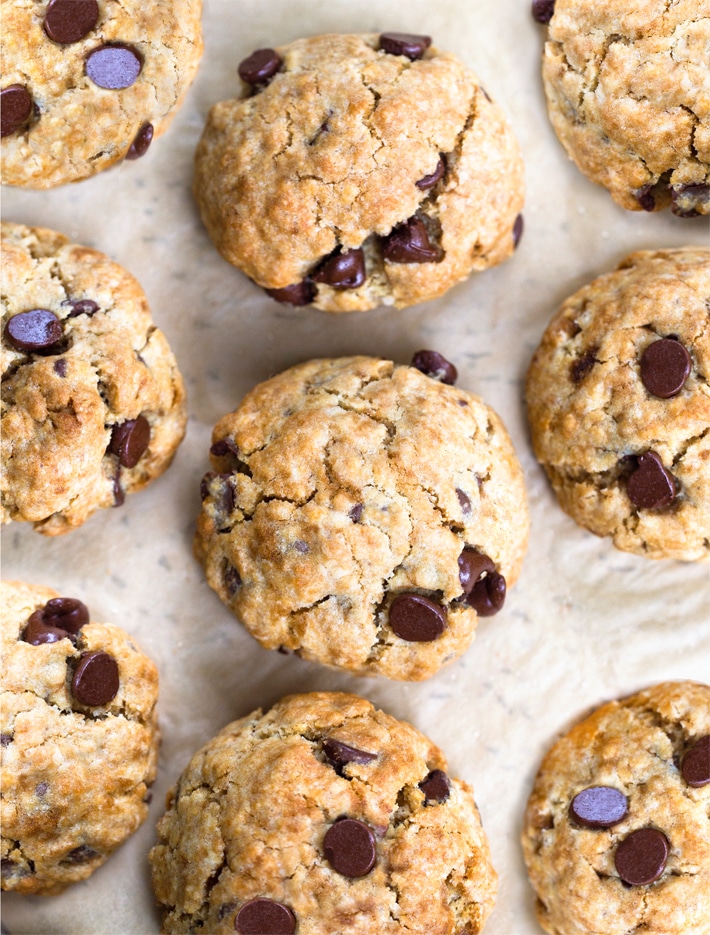 Vegan Levain Chocolate Chip Cookies