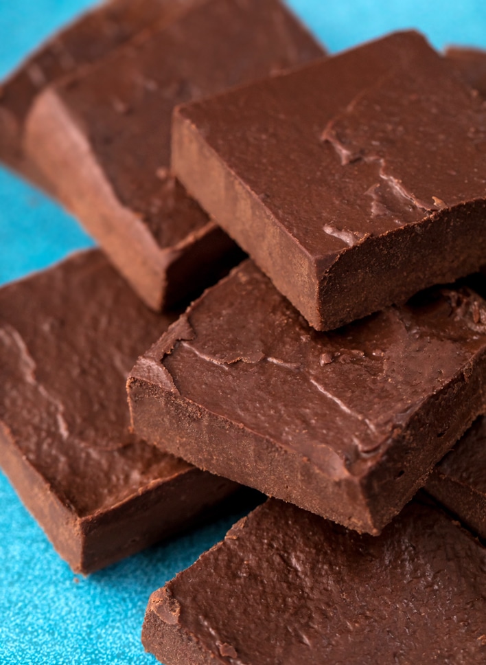 Wholesome Chocolate Fudge – Chocolate Lined Katie