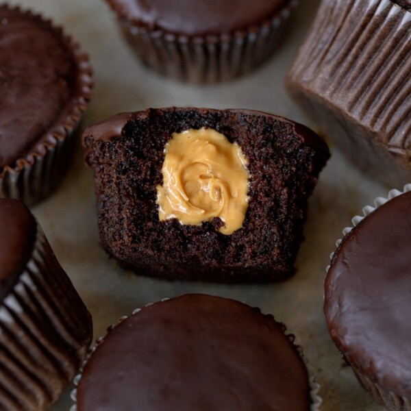 Vegan Chocolate Peanut Butter Cupcake Recipe