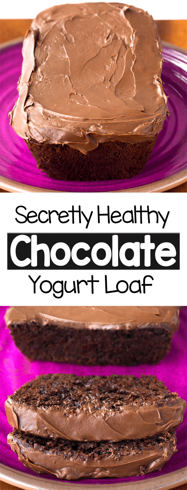 Chocolate yogurt healthy snack or dessert recipe