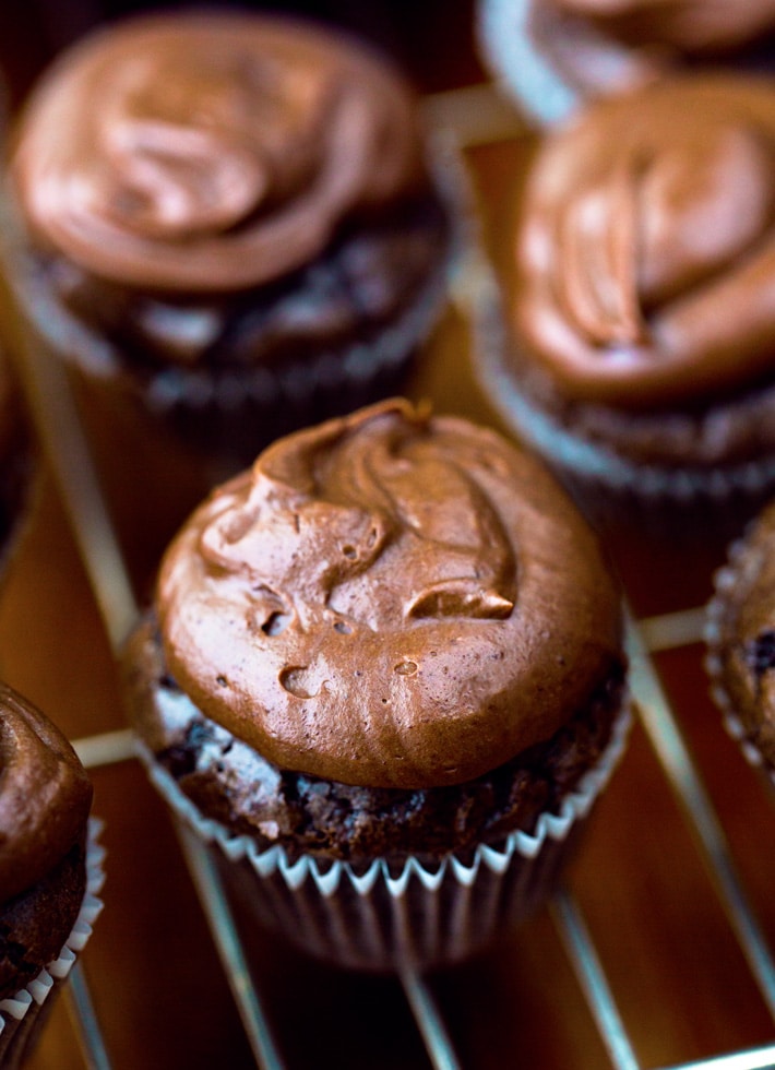 Keto Chocolate Cupcakes