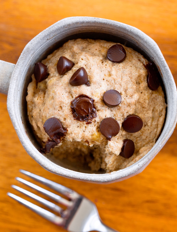 Banana Bread Mug Cake Recipe