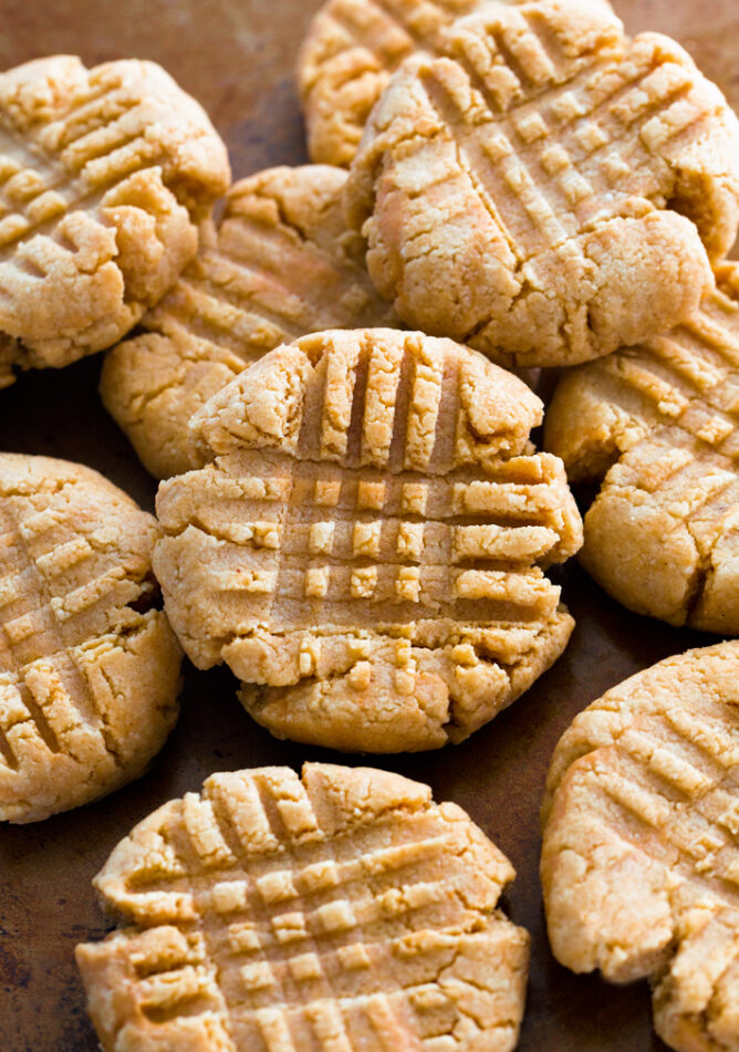 Perfect Keto Peanut Butter Cookies, Egg Free, Dairy Free