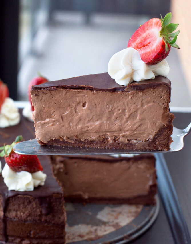 The Ultimate Chocolate Truffle Pie NO Baking Required!