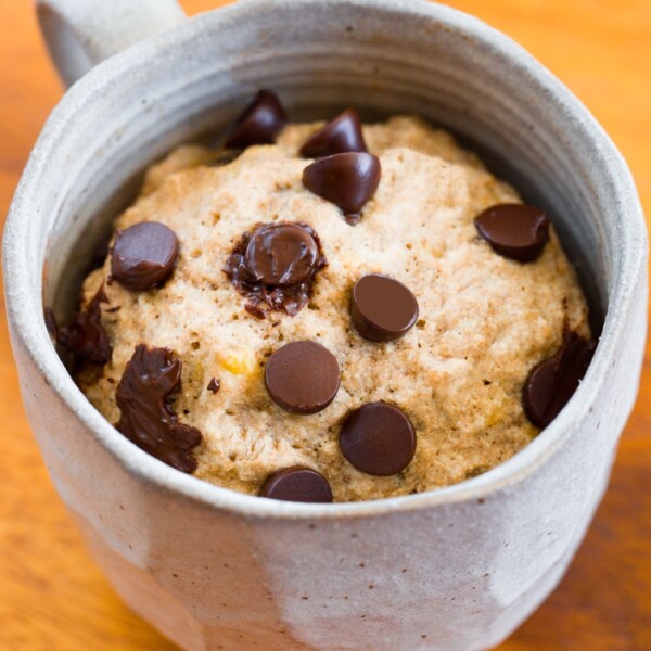 Vegan Banana Mug Cake Recipe