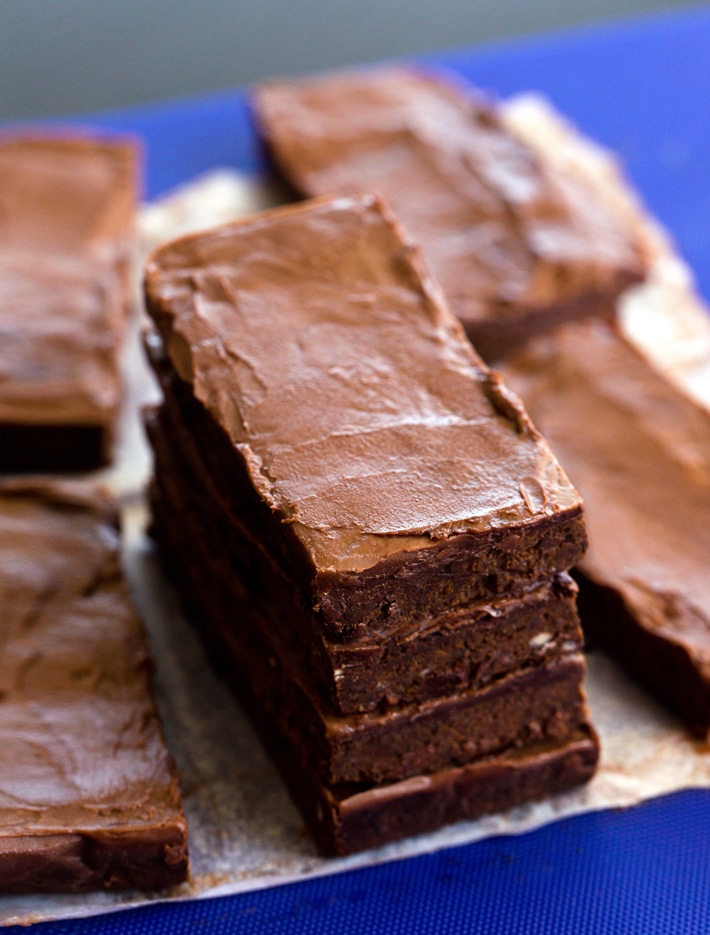 chocolate covered katie black bean brownies