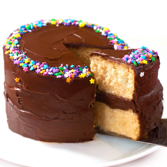 Vegan Cake - 5 Easy Flavors! and NO flax eggs!