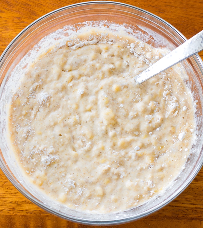 Homemade Banana Bread Batter