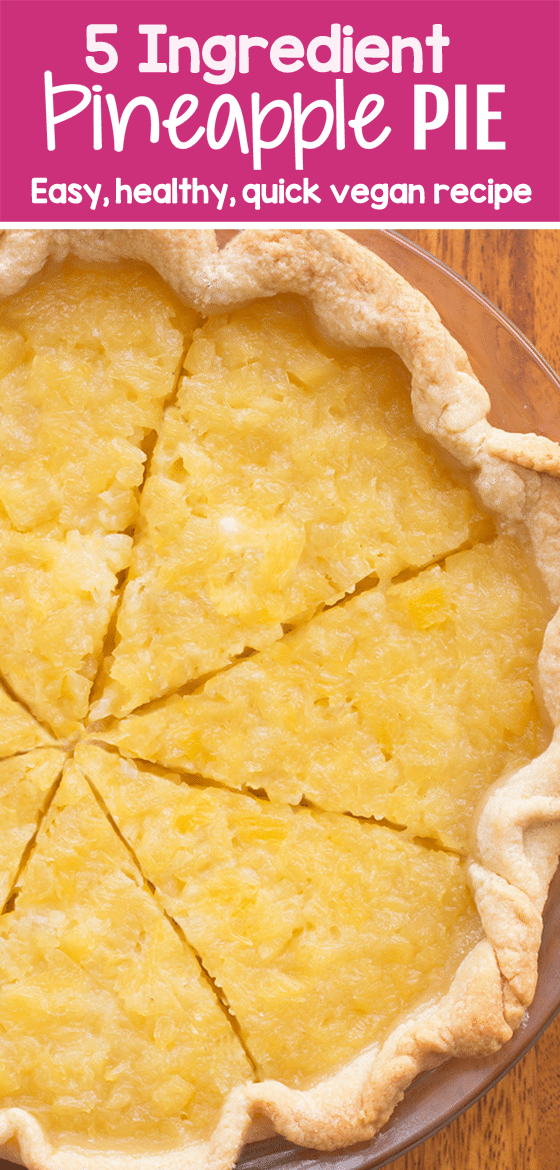 The Best Pineapple Pie Just 5 Ingredients!