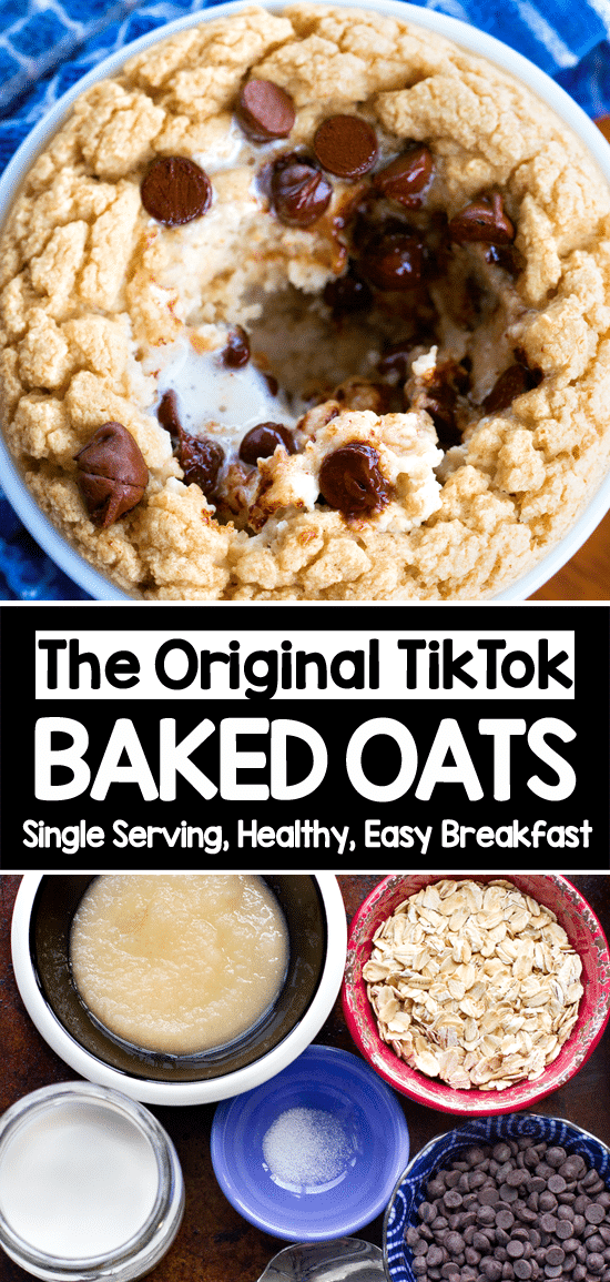 How to make the popular tik tok baked oatmeal recipe