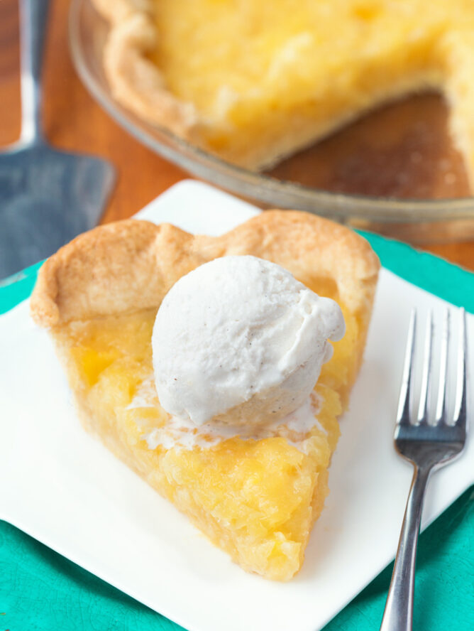 The Best Pineapple Pie Just 5 Ingredients!