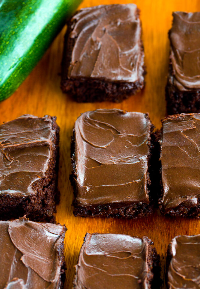 Courgette Brownies Recept