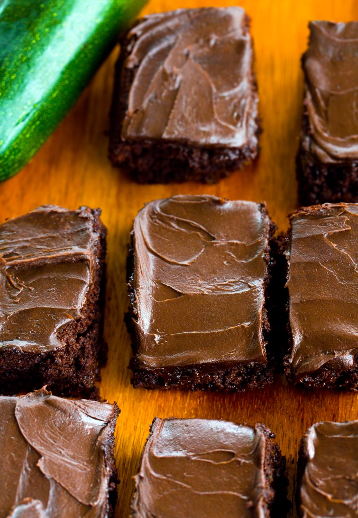 Zucchini Brownies - Chocolate Covered Katie