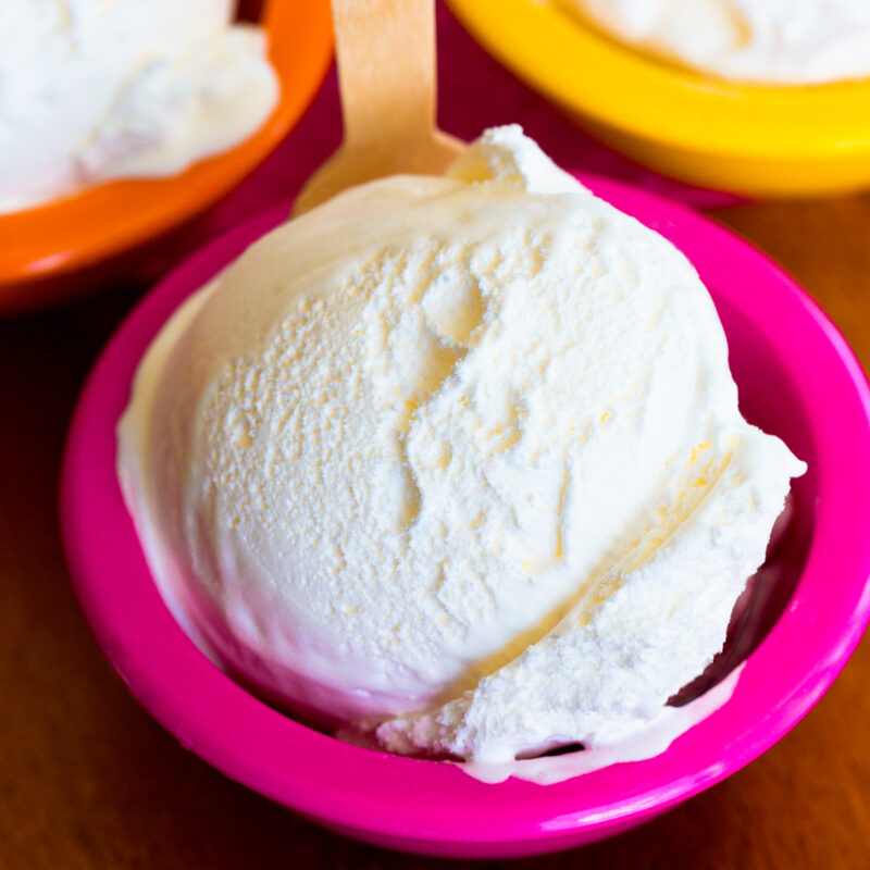 Homemade Frozen Yogurt - Just Two Ingredients!