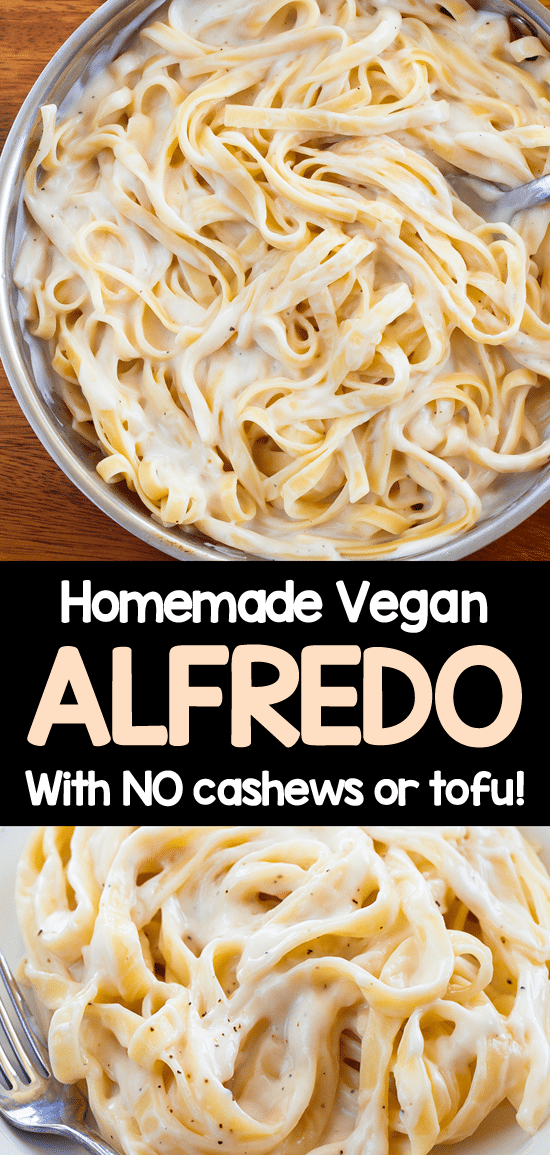 How to make a vegan alfredo sauce from cashews