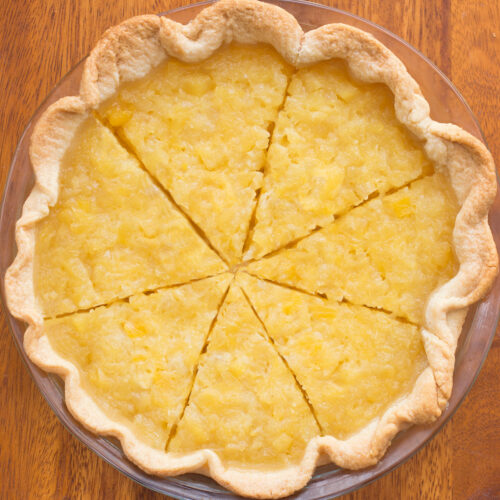 The Best Pineapple Pie Just 5 Ingredients 6688