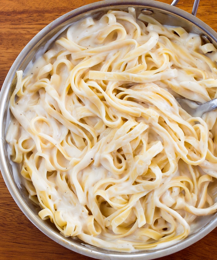 Vegan Alfredo Sauce - With NO Cashews Required!