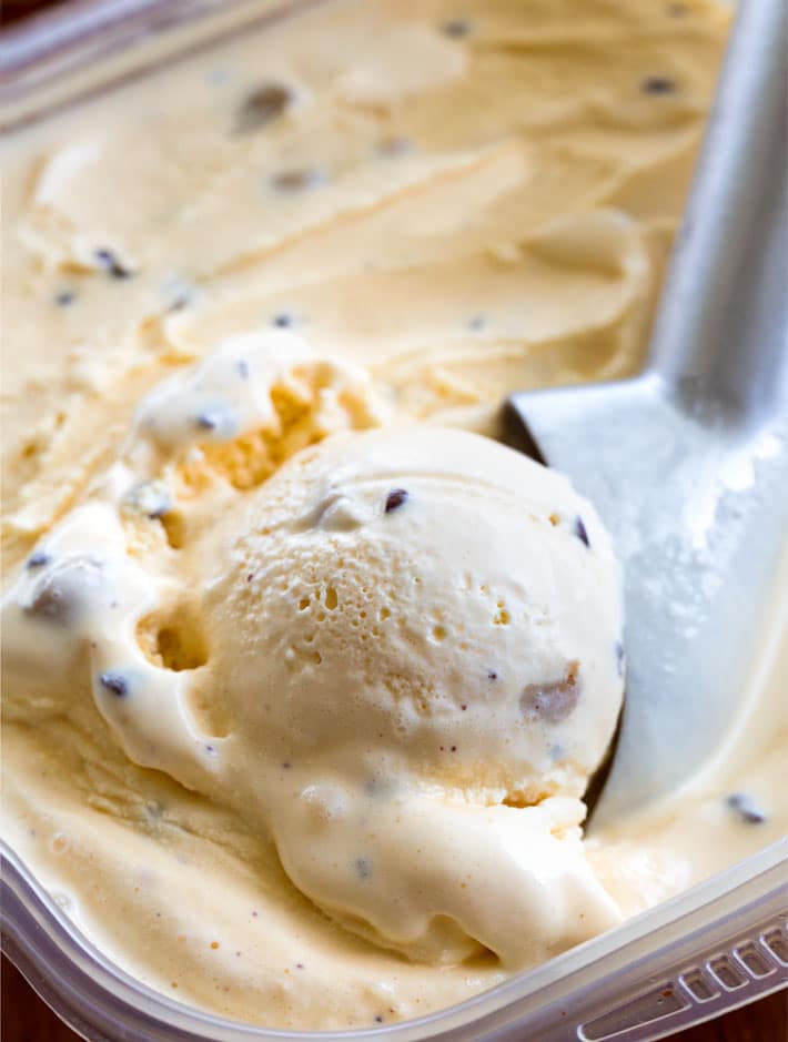 Cookie dough ice cream recipe وصفة