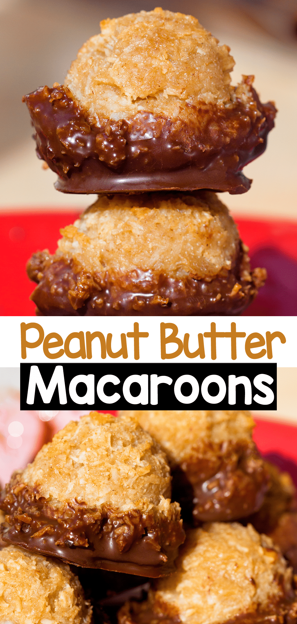 The Best Peanut Butter Coconut Macaroon Cookie Recipe