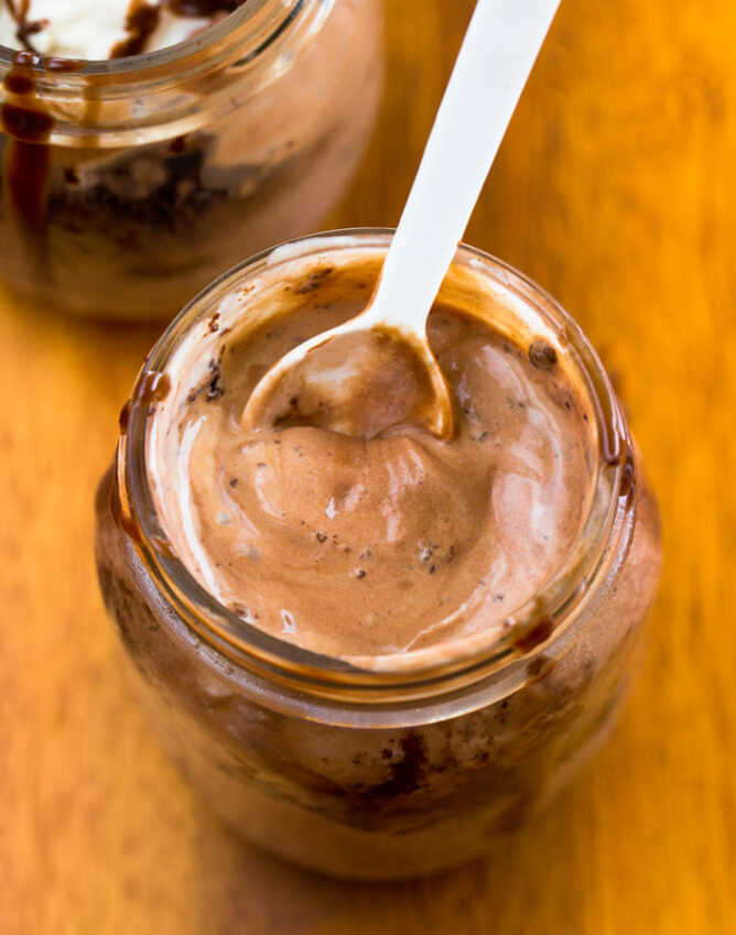 Healthy Chocolate Brownie Blizzard Chocolate Covered Katie