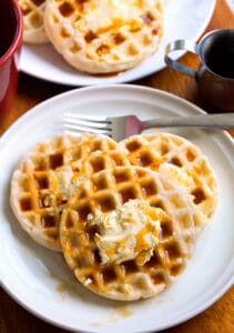 Vegan Waffles - Light, Fluffy, Crispy, Delicious Recipe!