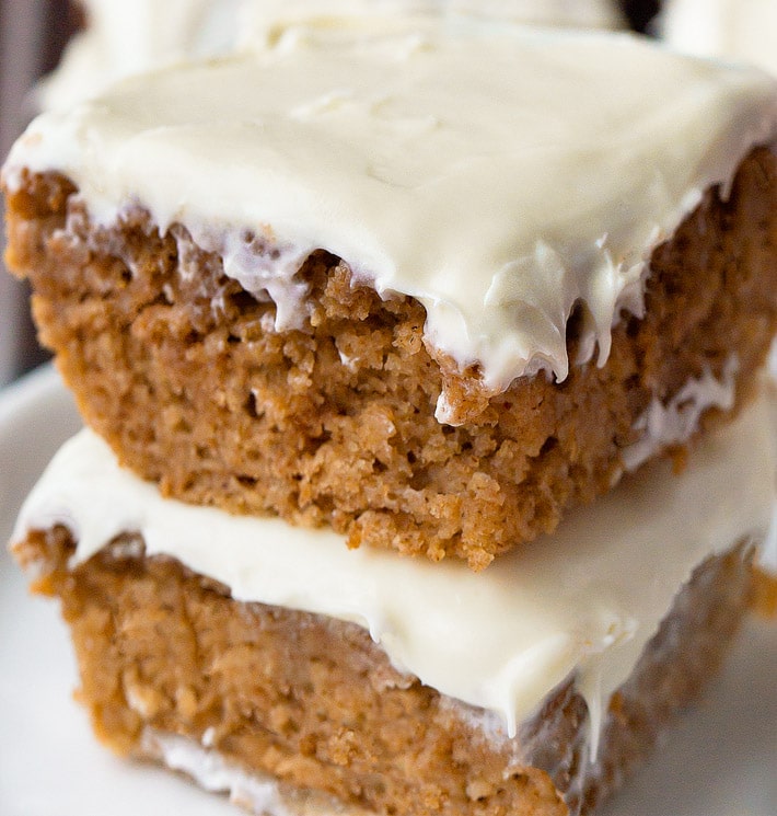 Oil Free Applesauce Cake