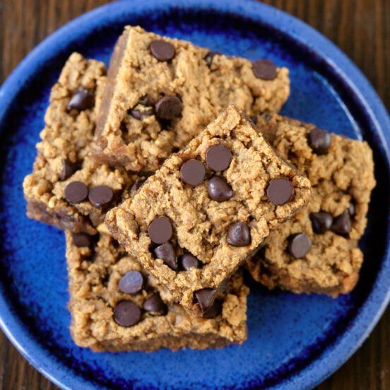 Chocolate Chip Lunchbox Bars - Chocolate Covered Katie