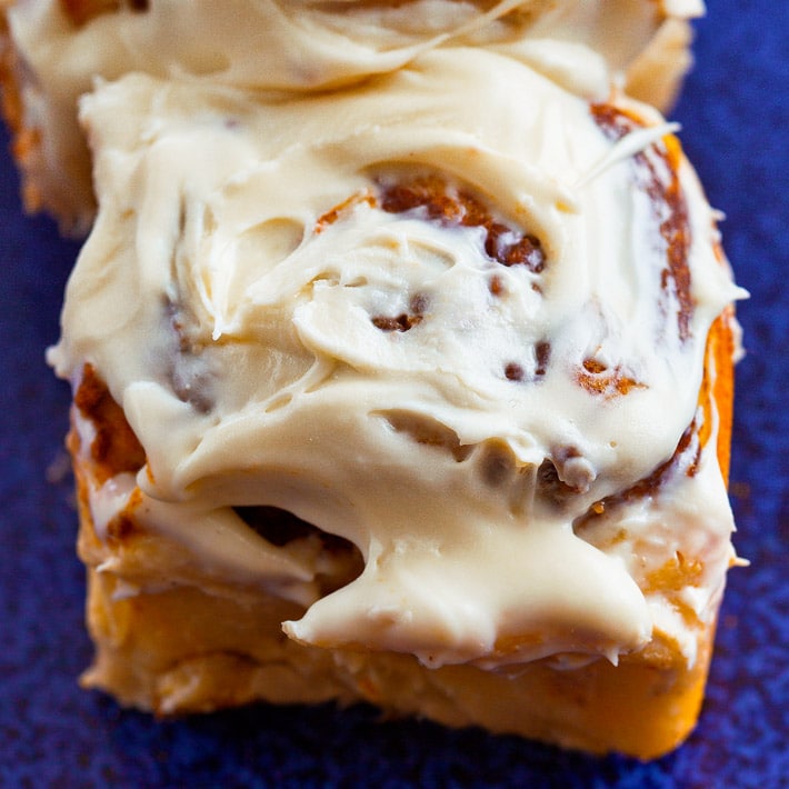 Pumpkin Pie Cinnamon Rolls