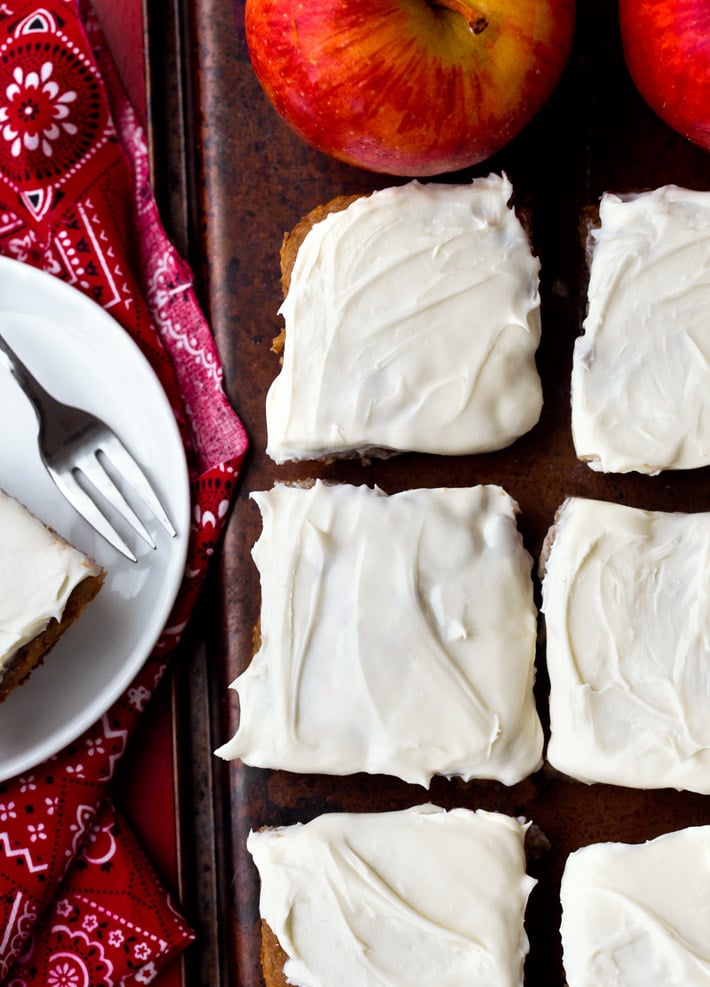 The Best Applesauce Cake Recipe With Cinnamon Cream Cheese Frosting