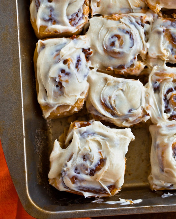 Vegan Pumpkin Cinnamon Roll Recipe