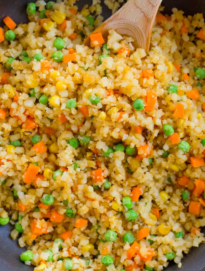 Vegetable Fried Rice (Keto)