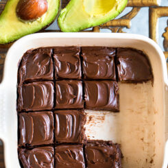 Avocado Brownies Recipe