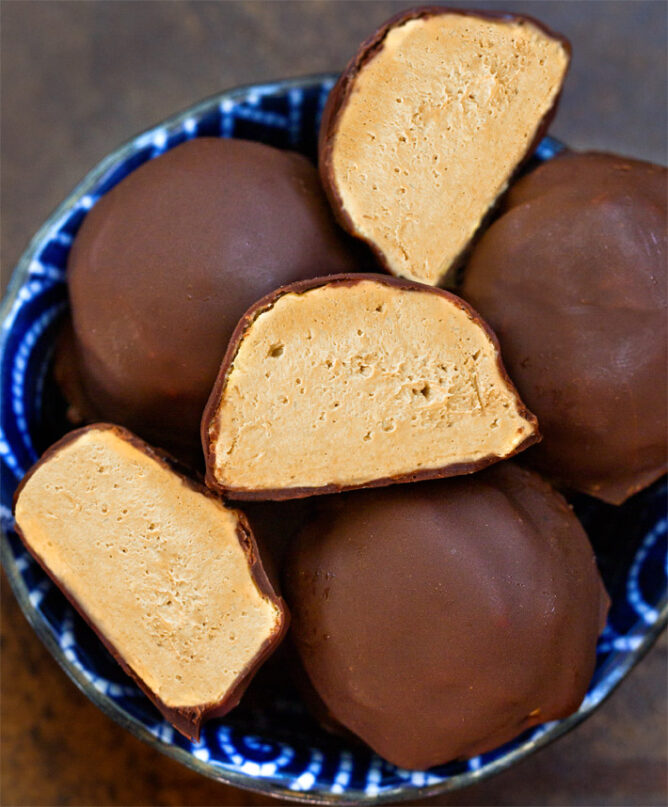 coffee mousse truffles