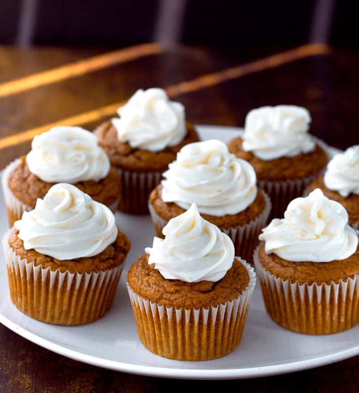 Pumpkin Pie Cupcakes