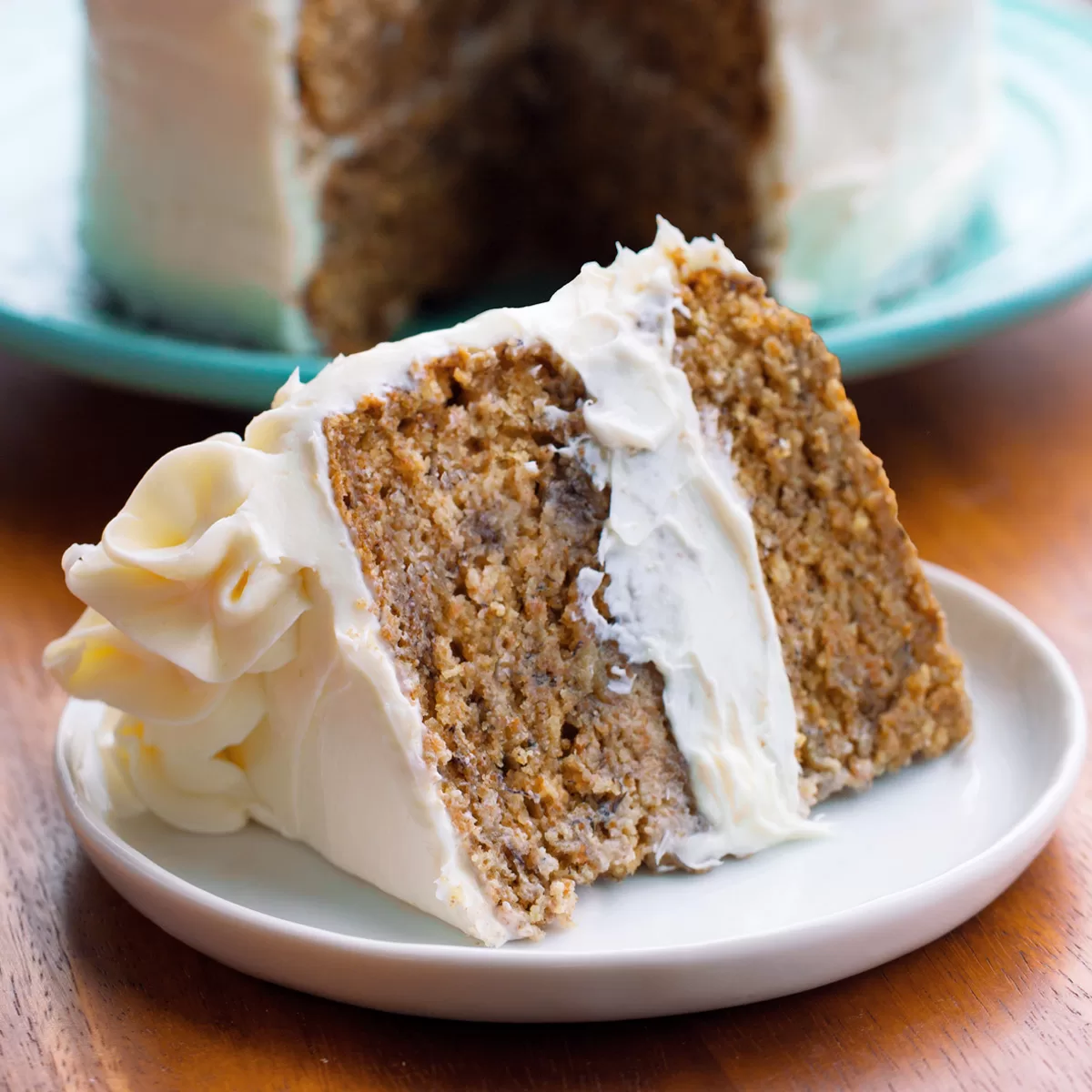 Butterscotch Banana and Mocha Cream Sponge Cake « foodsze