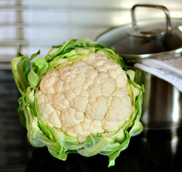 Boiled Cauliflower